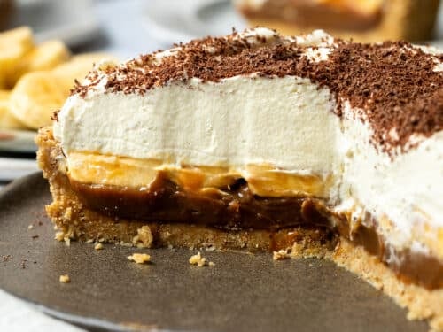 Lactose Free Banoffee Pie