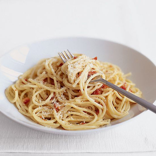 Lactose-Free Spaghetti Carbonara