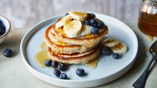 Lactose Free Protein pancakes with banana