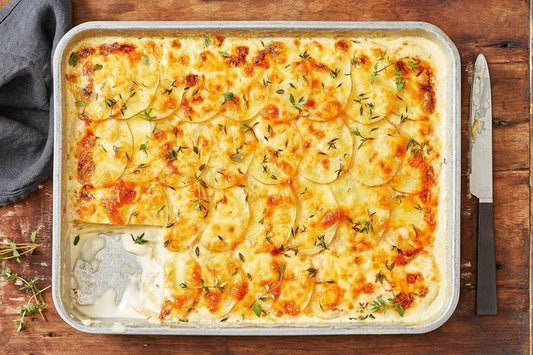 Lactose Free Creamy Scalloped Potato's